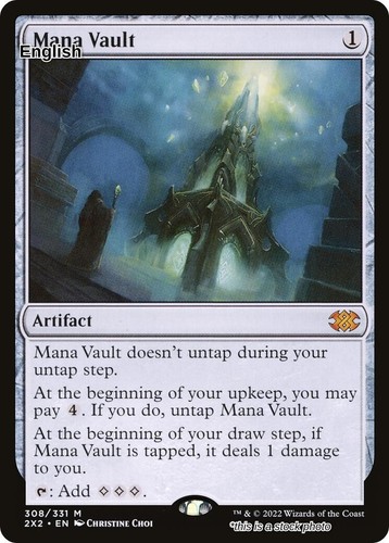 Mana vault 2x2 lp - mana, mtg