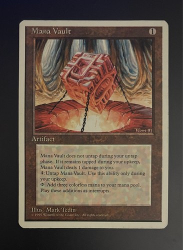 Mana vault mtg core - mana,